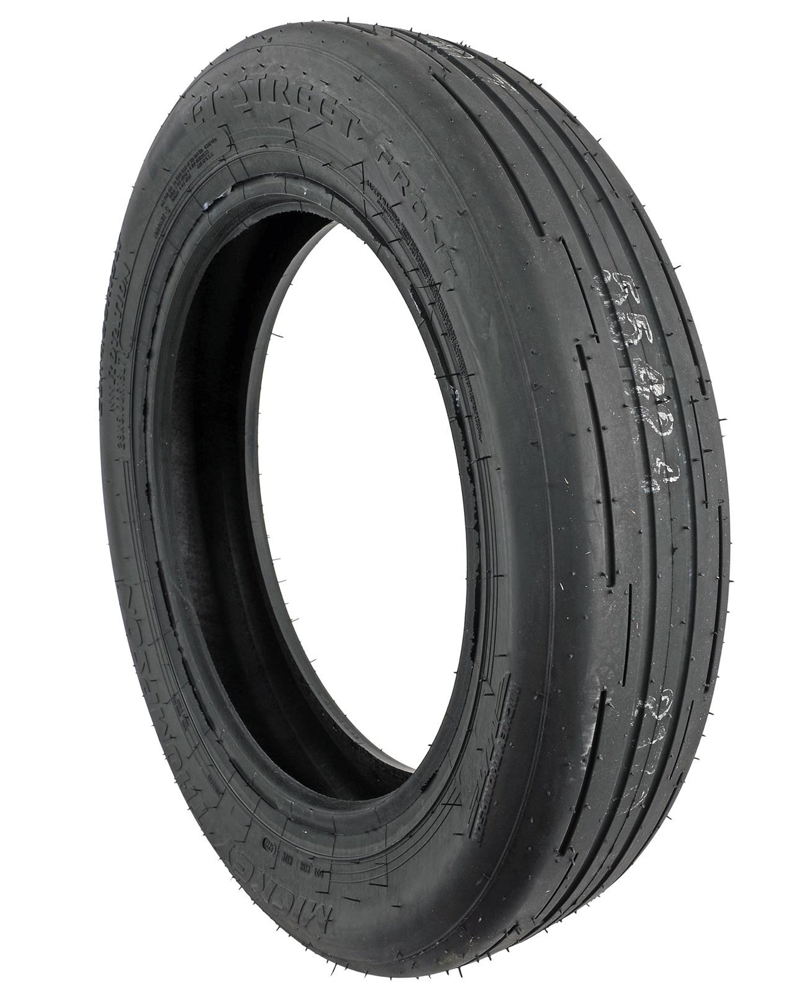 Mickey Thompson ET Street Radial Front Tire 28x6.00R-18LT, R2 Compound, DOT Approved, Black Sidewall