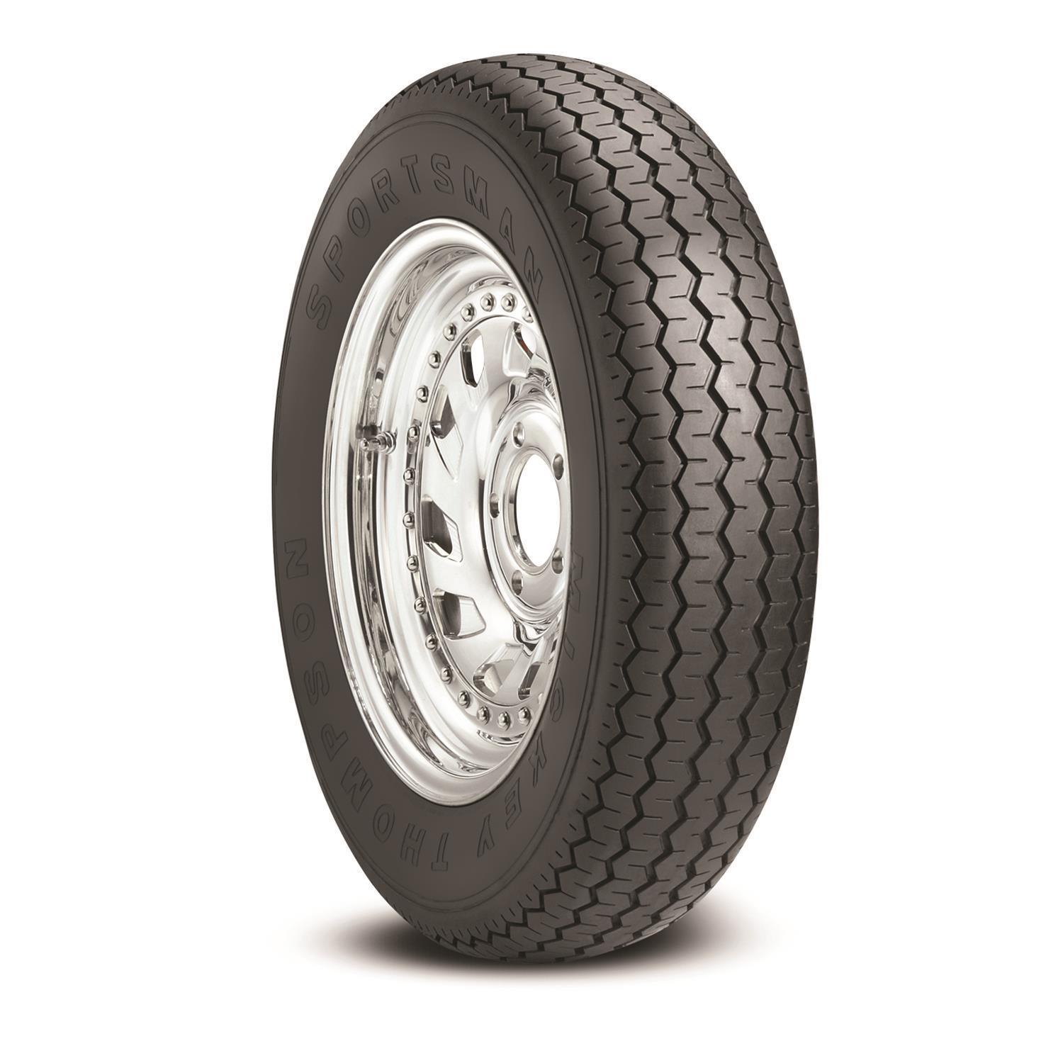 Mickey Thompson 321024005 Sportsman Front Tire 26x7.50-15LT Bias Ply Black Sidewall DOT Approved