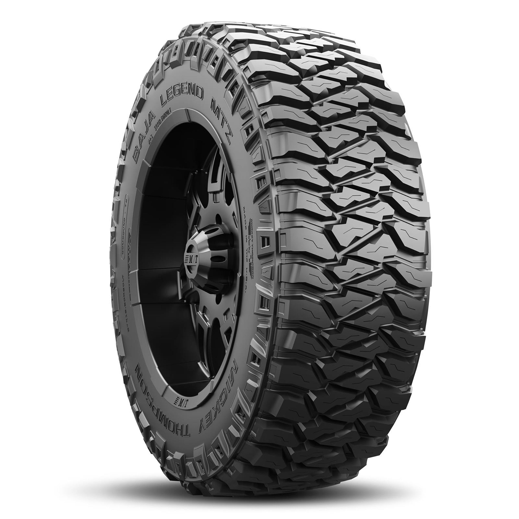 Mickey Thompson Baja Legend MTZ Tire 33x12.50R20LT Radial with White Letter Sidewall