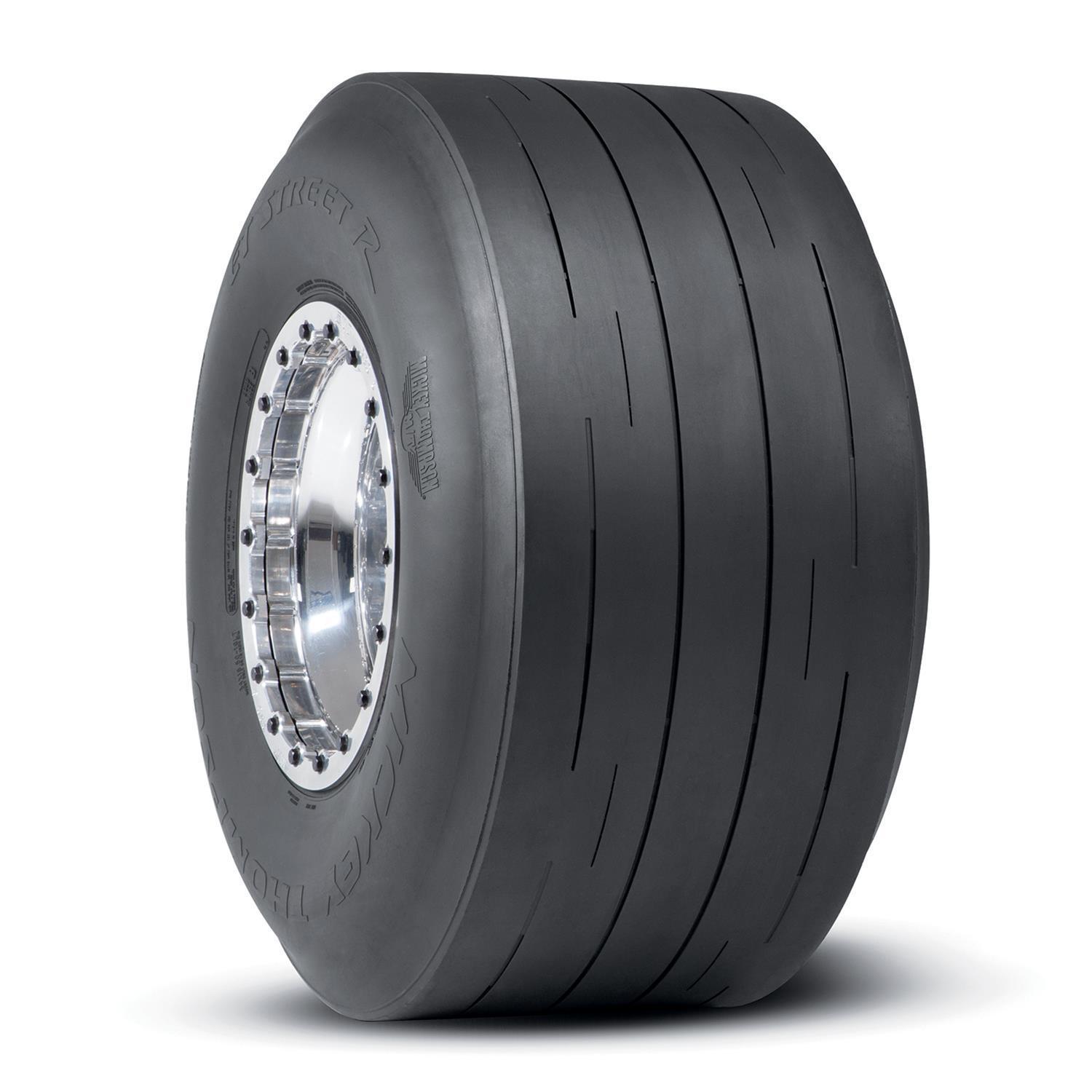 Mickey Thompson 364116004 ET Street R Bias Tire 28x11.50-17LT, M5 Compound, Black Sidewall
