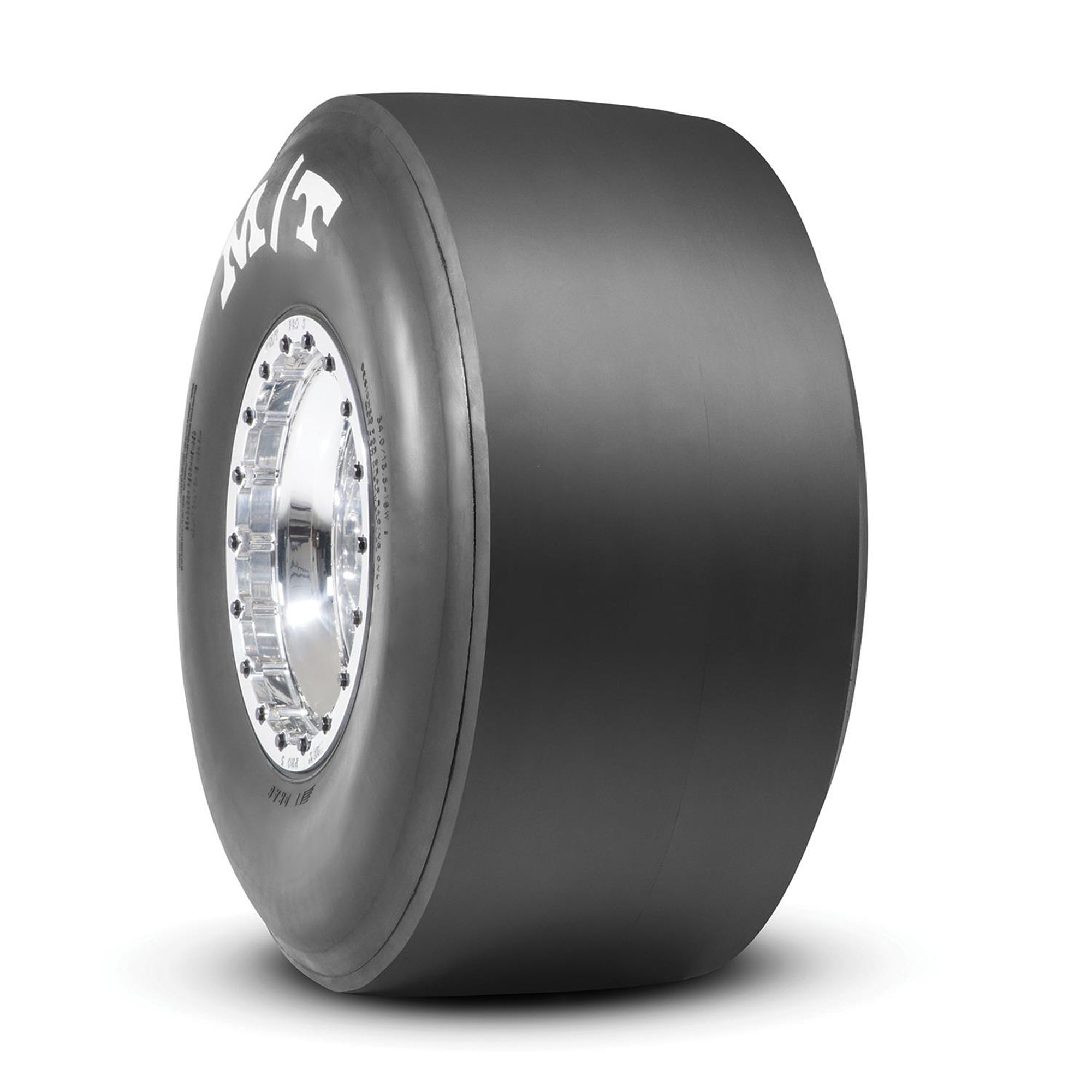 Mickey Thompson 365035011 ET Drag Tire 35x15-16 Bias-Ply White Letter Sidewall