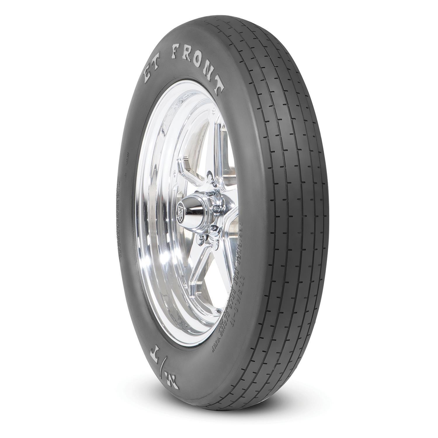 Mickey Thompson 365067020 ET Drag Front Tire 26x4-17 Bias-Ply White Letter Sidewall