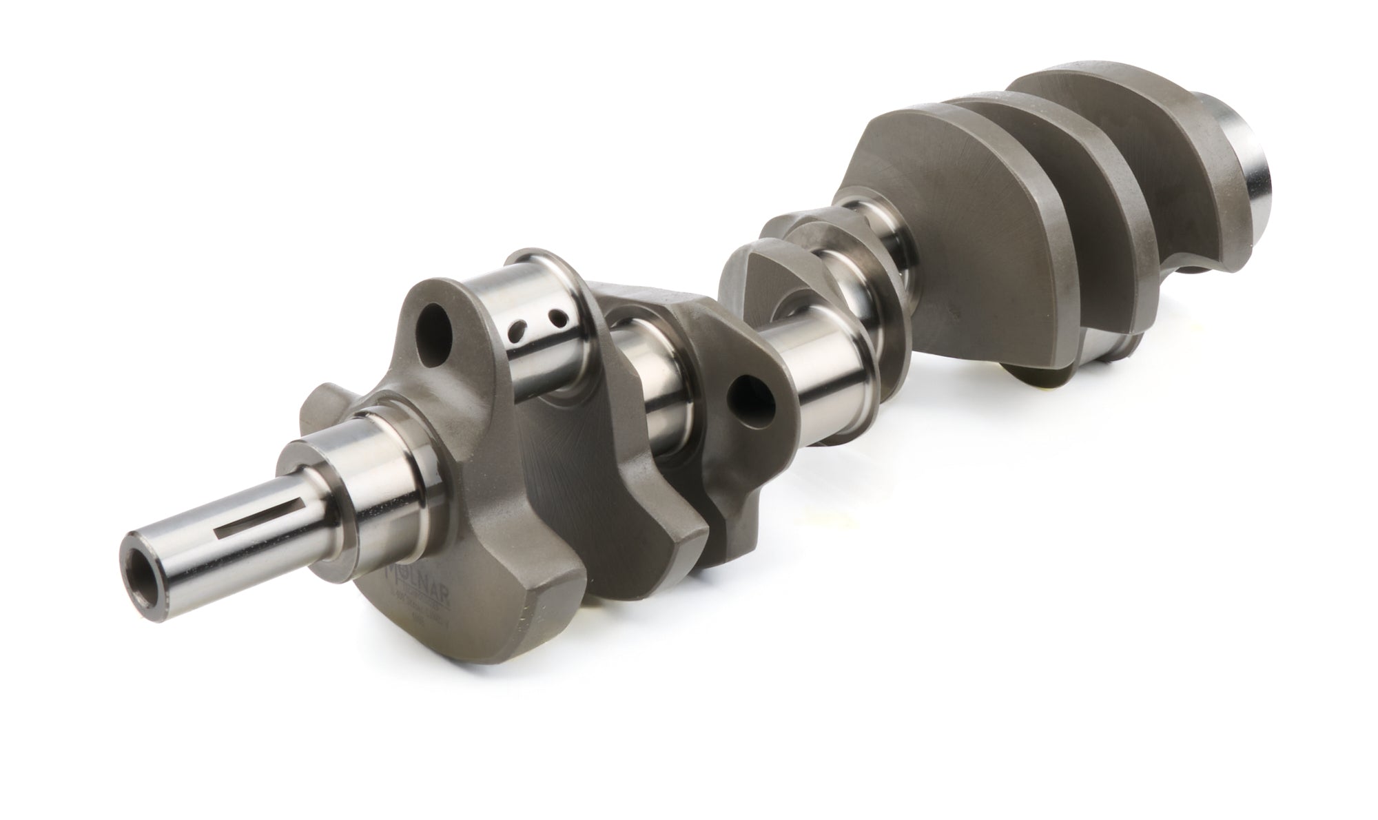 Molnar Technologies 302-3400GB6F Small Block Ford Forged Steel Crankshaft with 3.400 Inch Stroke and Internal Balance