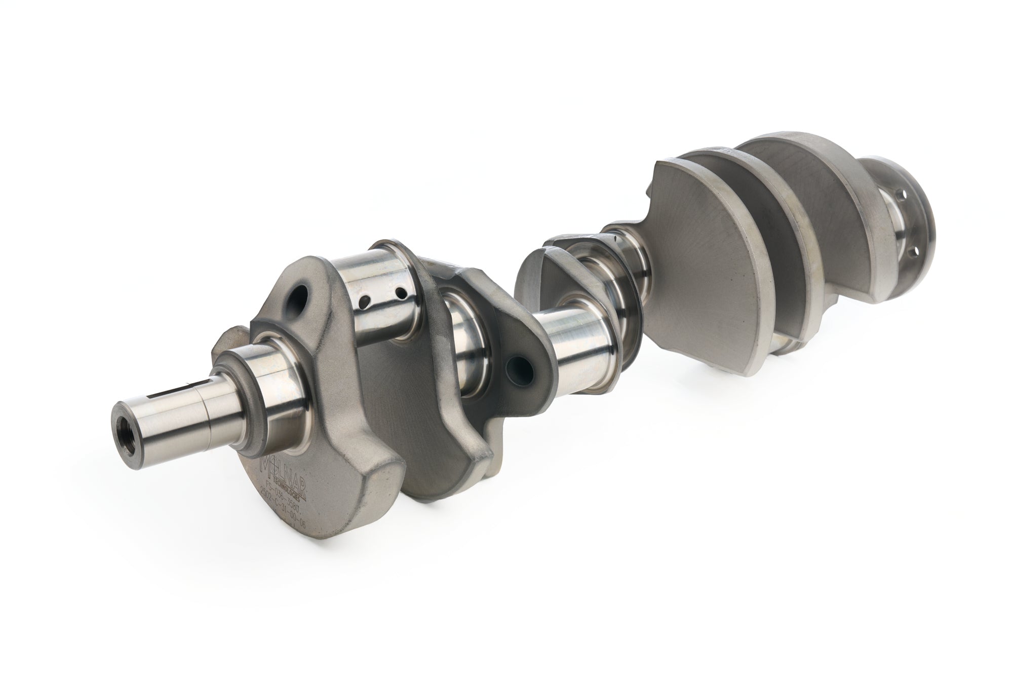 Molnar Technologies SBM Forged Crankshaft with 3.580-Inch Stroke and 2.125-Inch Pin for Small Block Mopar