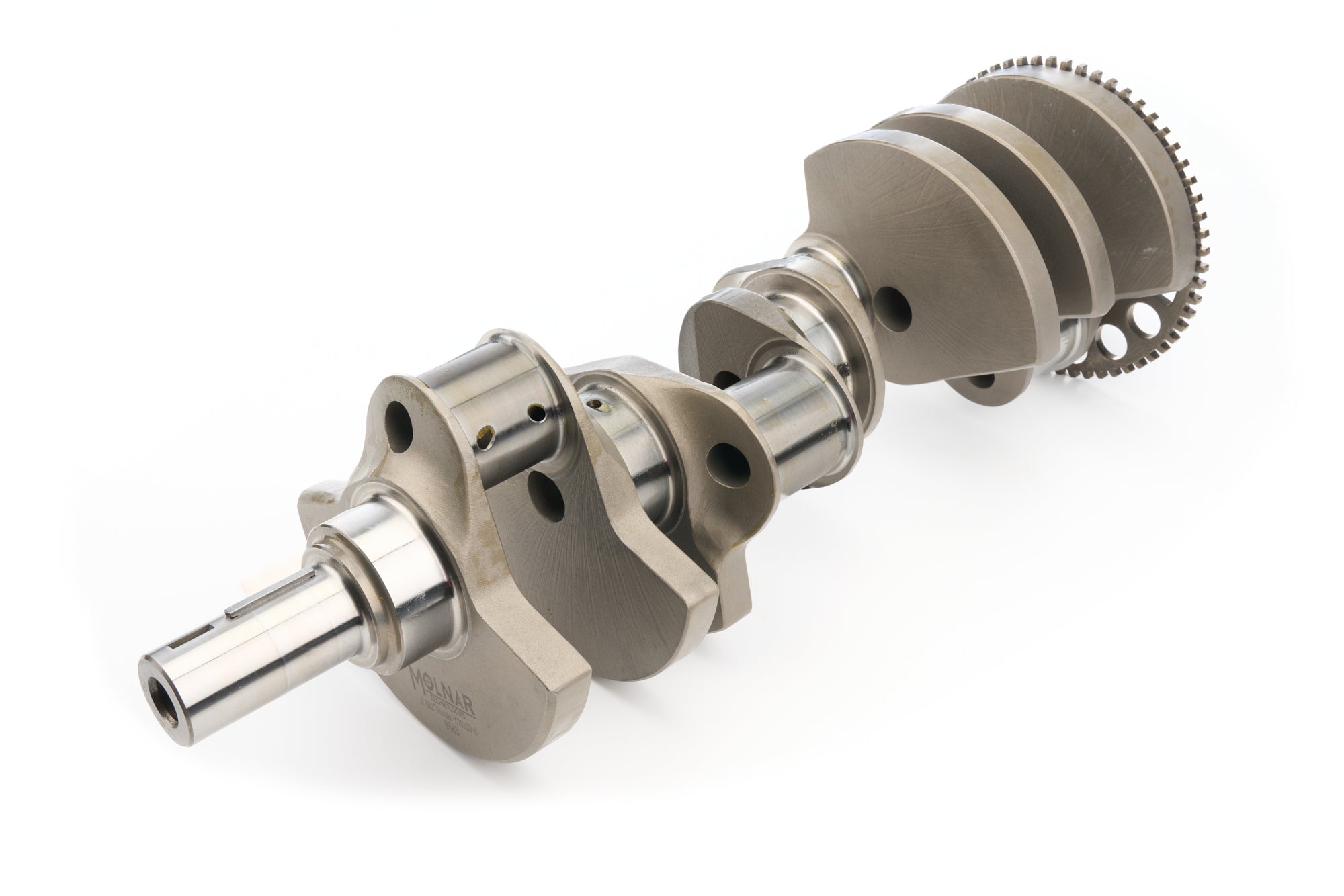 MOLNAR Technologies LS Forged Crankshaft with 3.622-Inch Stroke and 58-Tooth Reluctor Wheel