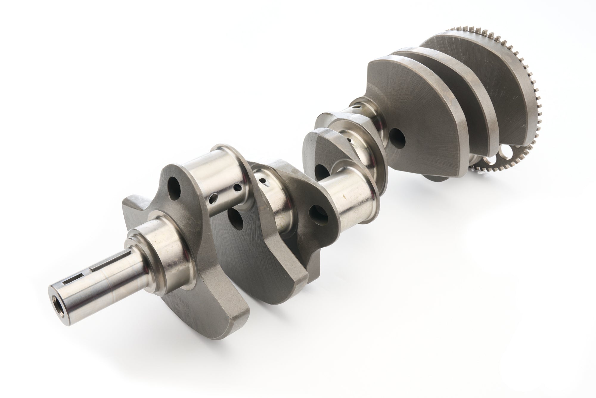 Molnar Technologies LS Forged Crankshaft, 3.750 Inch Stroke, 58-Tooth Reluctor Wheel, Forged Steel for GM LS-Series Engines
