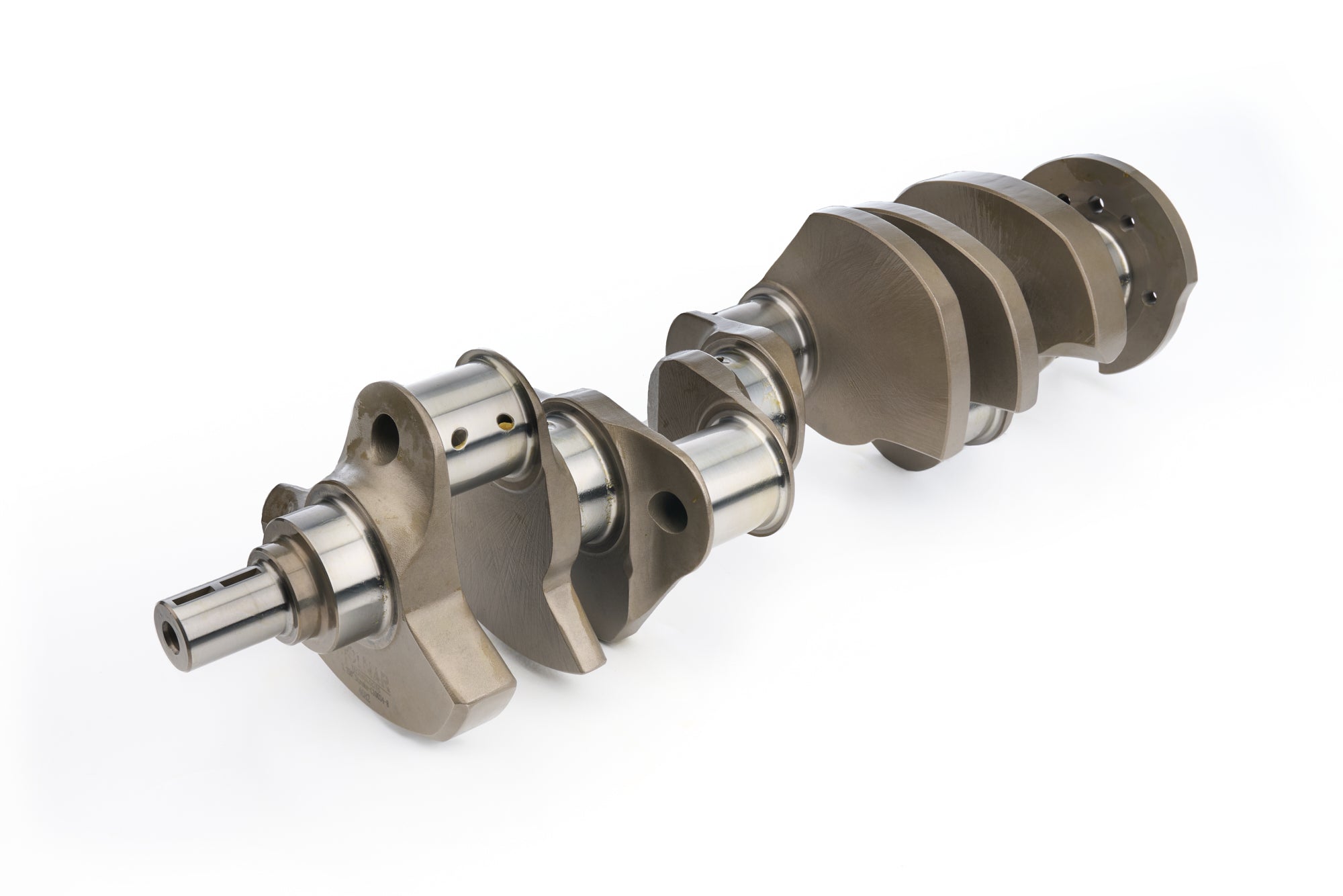 Molnar Technologies SBC Forged Crankshaft 3.750 Inch Stroke for Small Block Chevrolet with 350 Main Bearings