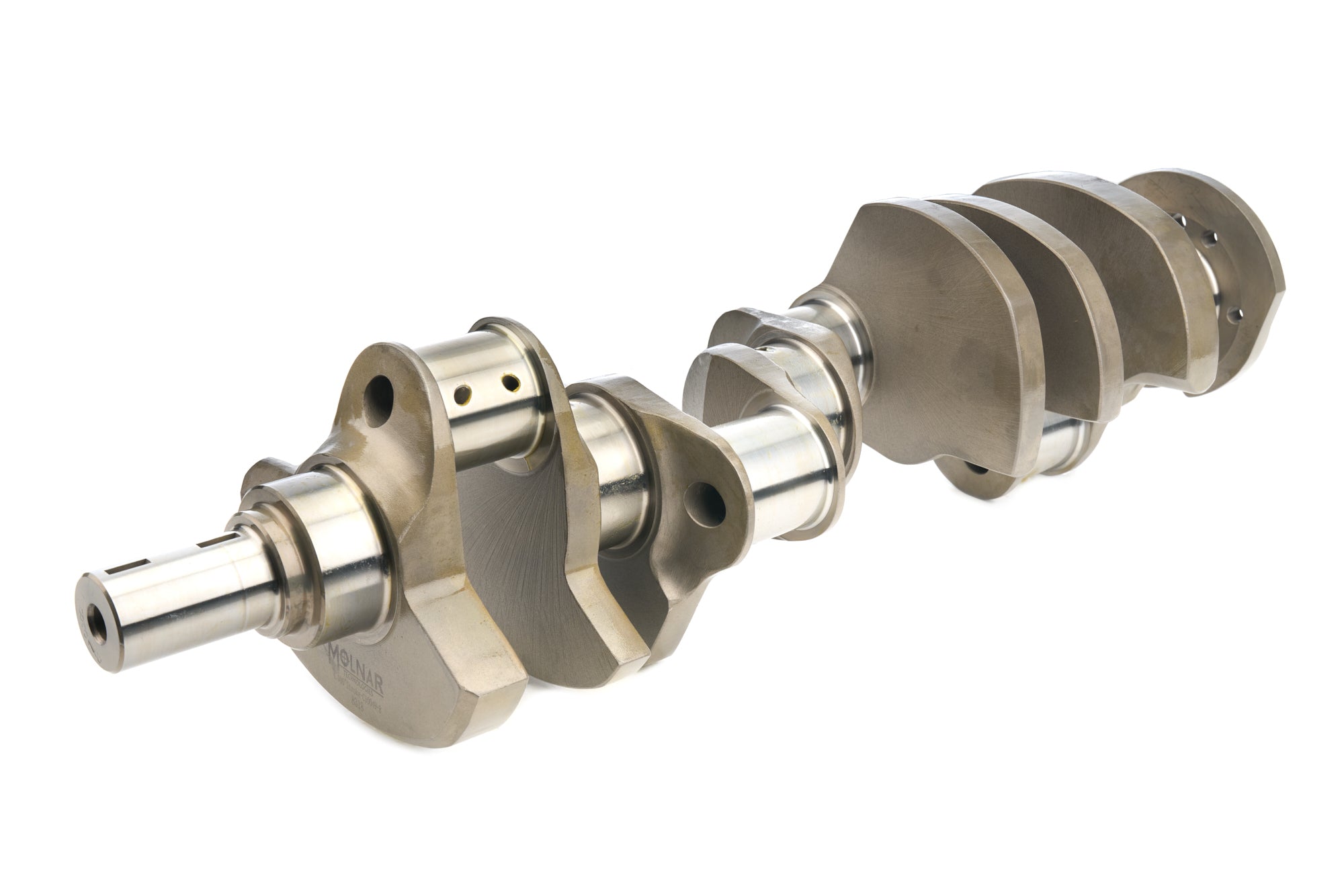 Molnar Technologies BBC Forged Crankshaft with 4.000-Inch Stroke for Big Block Chevy Engines
