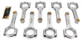 Molnar Technologies CH6125NLB-LST8-A 6.125 Inch H-Beam Connecting Rod Set for GM LS Series Engines