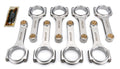 Molnar Technologies CH6135VTB8-A H-Beam Connecting Rod Set for Big Block Chevy, 6.135 Inch Length, Billet Steel, Set of 8