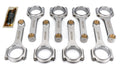 MOLNAR Technologies CH6385VTB8-A H-Beam Connecting Rod Set for Big Block Chevy, 6.385 Inch Length, Billet Steel, 7/16 Inch Cap Screws