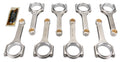 Molnar Technologies DH6242TLB8-A H-Beam Connecting Rod Set for Mopar Gen III Hemi, 6.242 Inch Length, Billet Steel, Set of 8