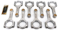 Molnar Technologies FH5400NLB-T8-A 5.400 Inch H-Beam Connecting Rod Set for Small Block Ford