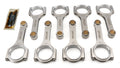 MOLNAR Technologies FH6488ANPB-FE8-A H Beam Connecting Rod Set for Ford FE-Series, 6.488 Inch Length, Billet Steel with ARP2000 Bolts and 7/16 Inch Cap Screws