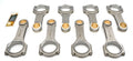 Molnar Technologies GH6418APZB8-A H Beam Connecting Rod Set for GM Duramax Diesel, 6.418 Inches Length, Billet Steel with ARP2000 Bolts