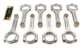 Molnar Technologies PH6625WRB8-A H-Beam Connecting Rod Set for Pontiac V8 Engines, 6.625 Inch Length, Billet Steel, Bushed with 7/16 Inch Cap Screws