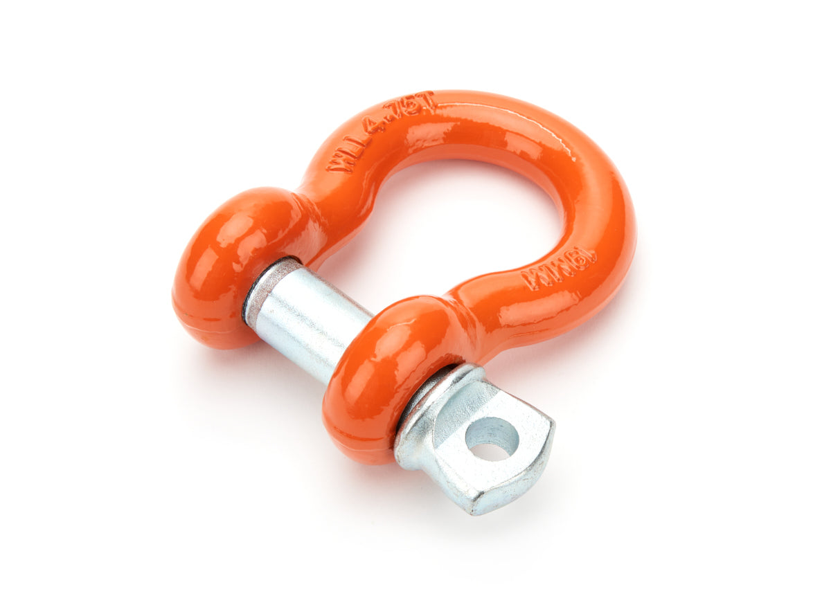 Mile Marker 60-50134 3/4 Inch Orange Steel D-Shackle with 9500 lb Load Capacity