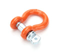 Mile Marker 60-50158 5/8 Inch Steel D-Shackle with Orange Powder Coat