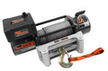 Mile Marker 76-50251BW 12,000 lb Winch with Roller Fairlead and 12 ft Remote