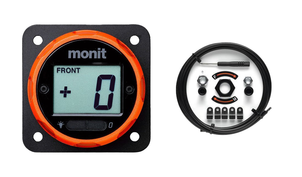 MONIT BD01-2-OR Brake Bias Adjuster Digital Panel Mount Orange
