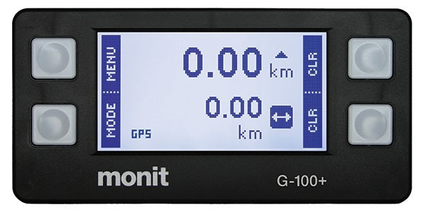 MONIT G100+ Professional GPS and Rally Computer with Trip Meter and LCD Screen