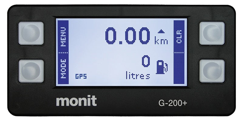 MONIT G200+ Professional GPS and Rally Computer with Trip Meter and LCD Screen