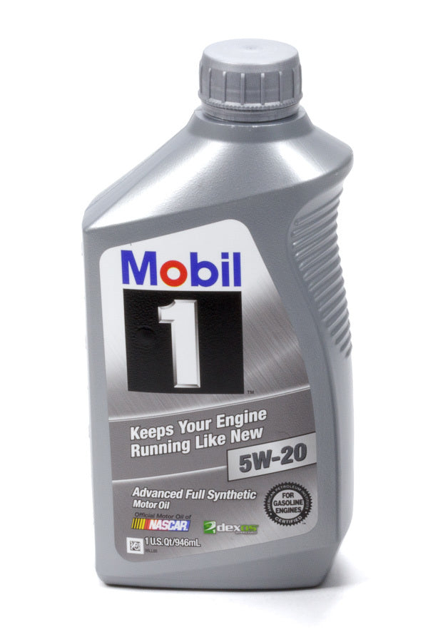 Mobil 1 103008-1 Synthetic Motor Oil 5W-20 1 Quart Bottle