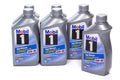 Mobil 1 103536 High Mileage Synthetic Motor Oil 10W-40, 1 Quart Bottles, Set of 6