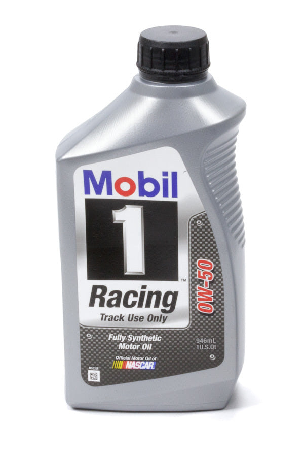 Mobil 1 MOB104145-1 0W50 Racing Synthetic Oil, 1 Quart Bottle