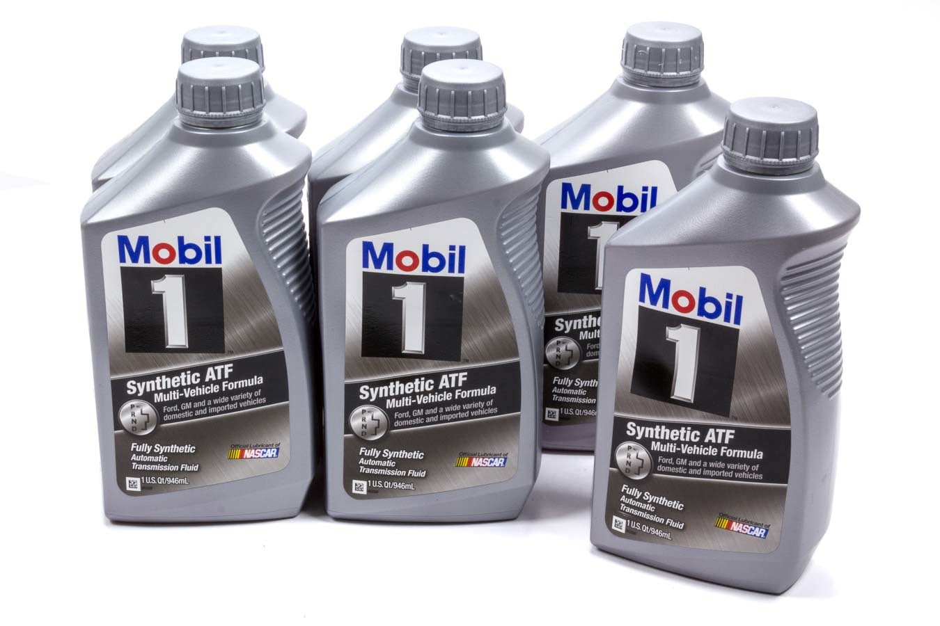 Mobil 1 ATF Synthetic Transmission Fluid Case of 6 1-Quart Bottles