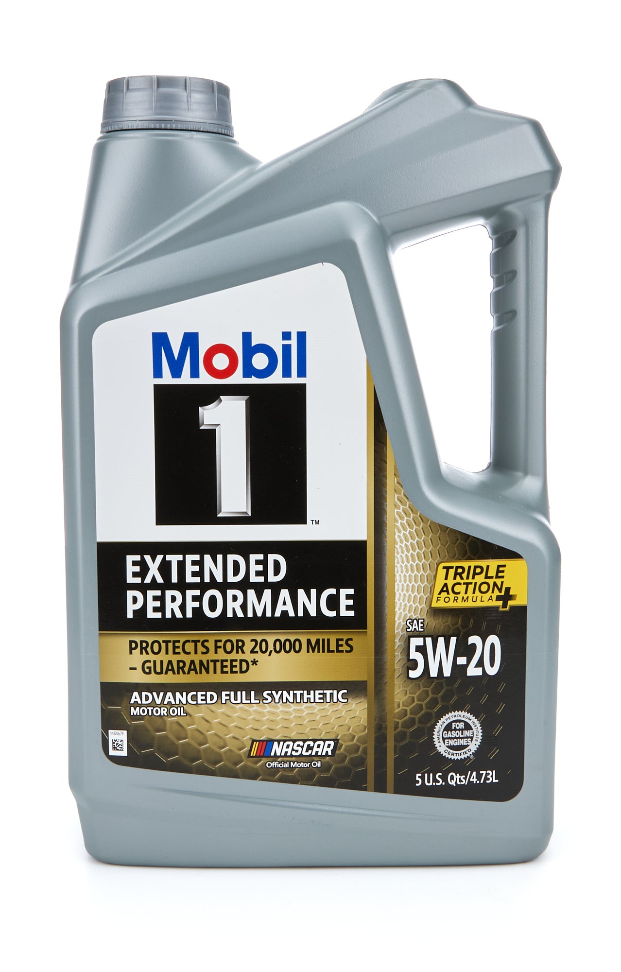 Mobil 1 MOB120765-1 Extended Performance 5W-20 Synthetic Motor Oil, 5 Quart Jug