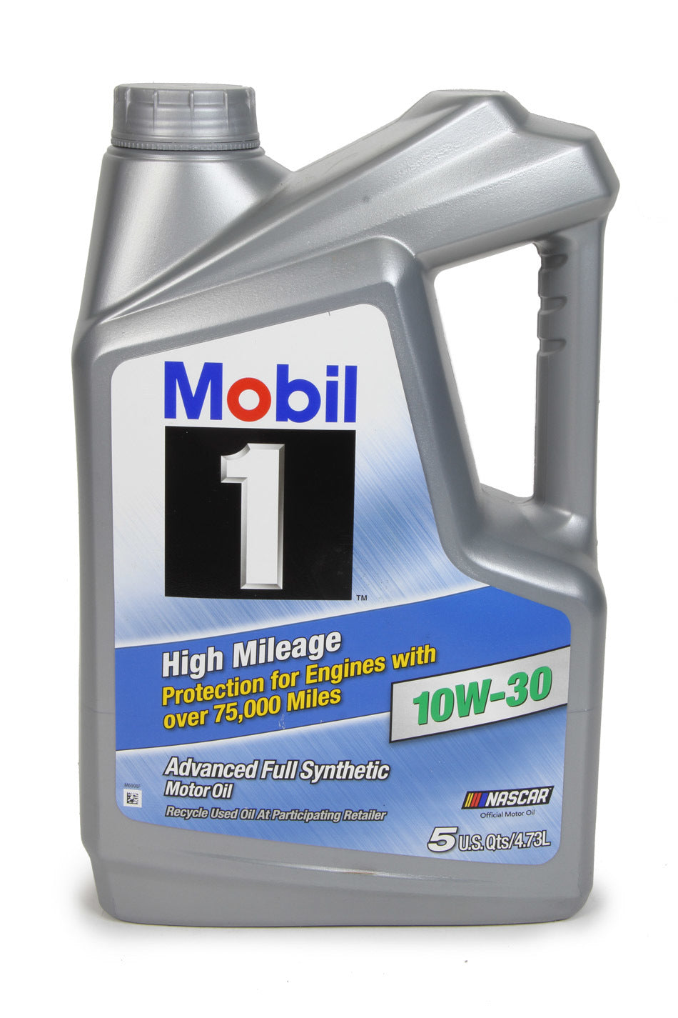 Mobil 1 MOB120770-1 High Mileage 10W30 Synthetic Motor Oil 5 Quart Jug