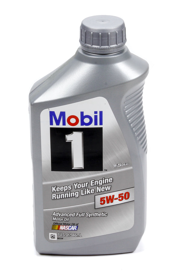 Mobil 1 MOB122075-1 Synthetic Motor Oil 5W-50, 1 Quart Bottle