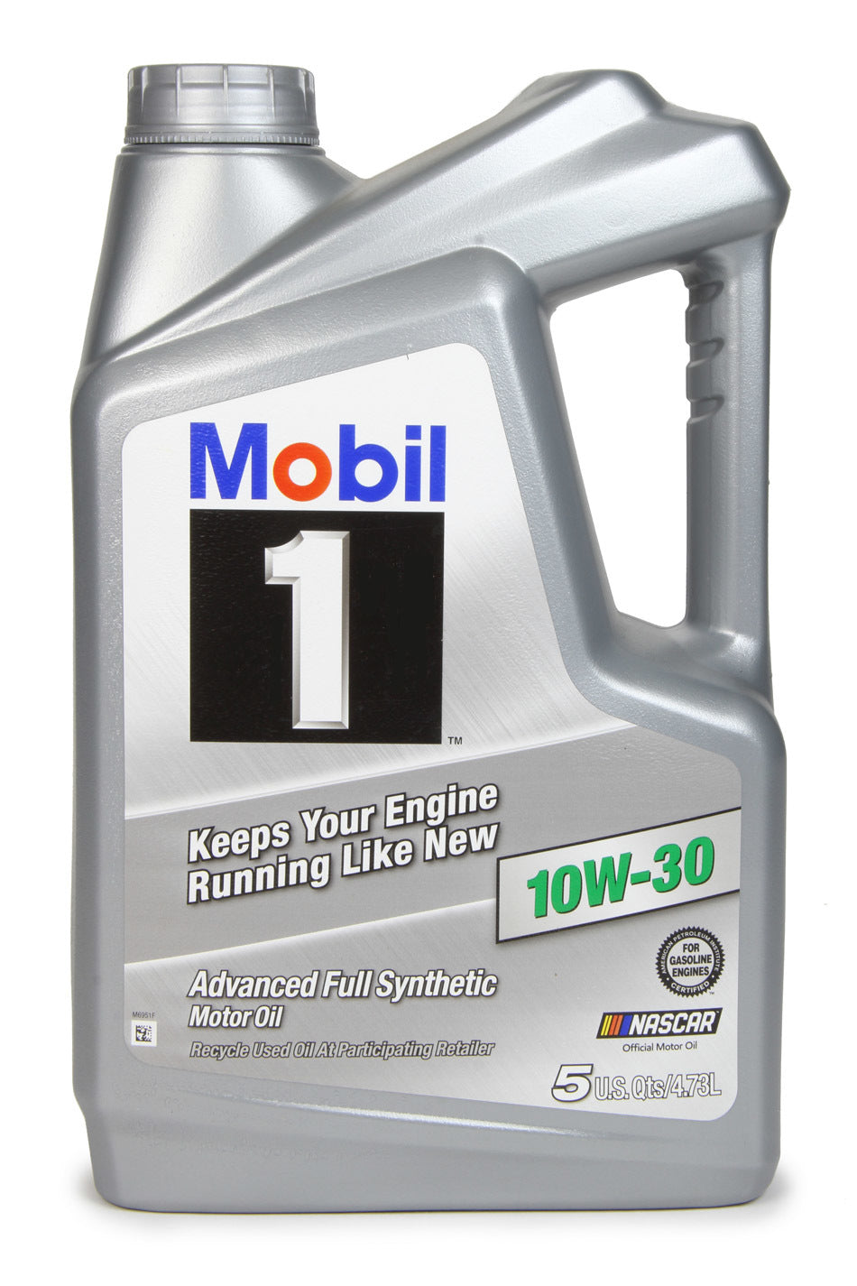 Mobil 1 MOB122326-1 Synthetic Motor Oil 10W30, 5 Quart Jug