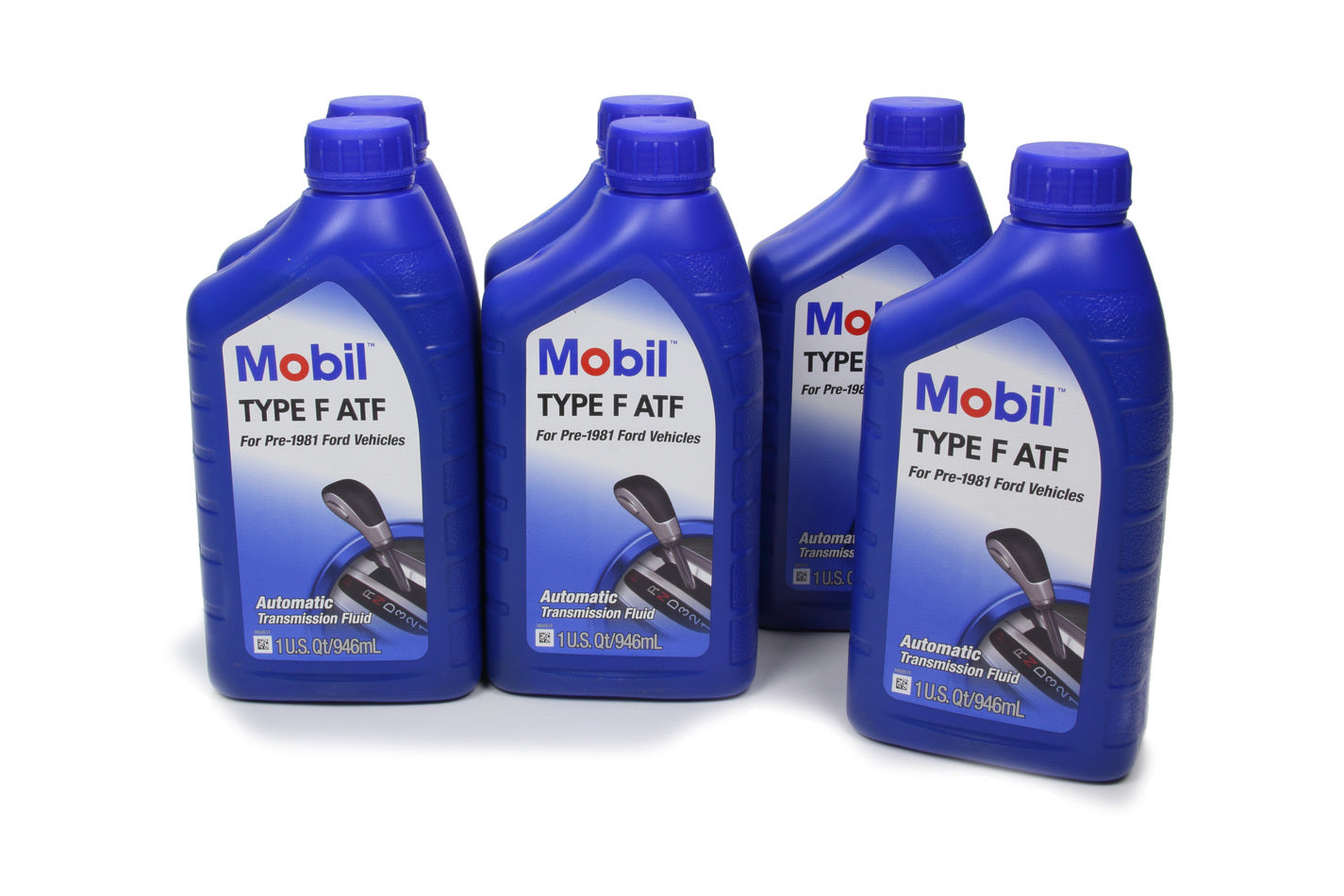 Mobil 1 ATF Oil Type F Case of 6 - 1 Quart Bottles for Automatic Transmissions