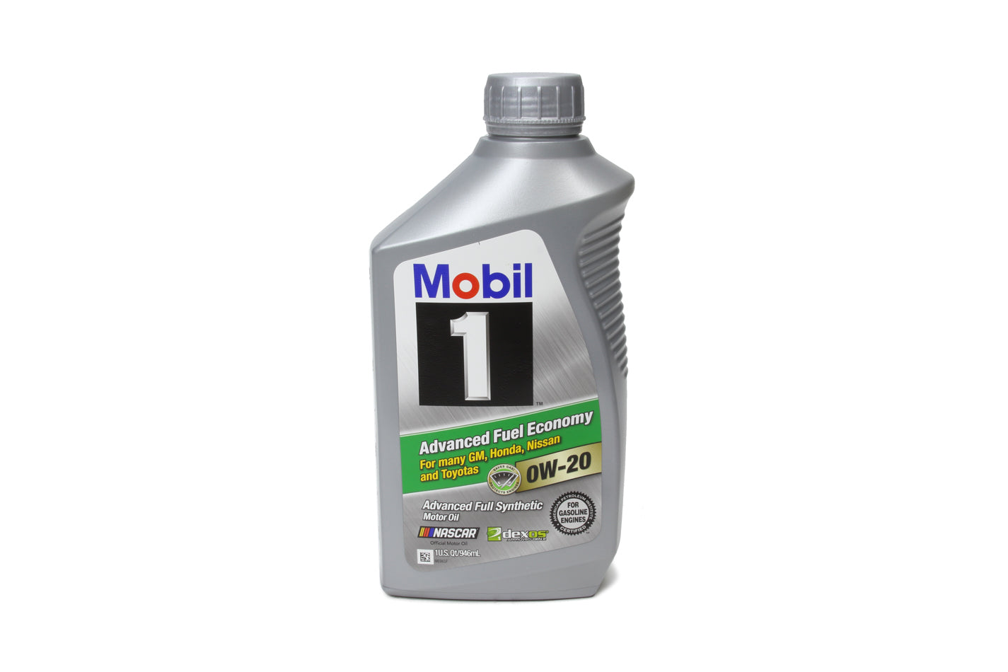 Mobil 1 MOB124184-1 0W20 Advanced Fuel Economy Synthetic Motor Oil, 1 Quart Bottle