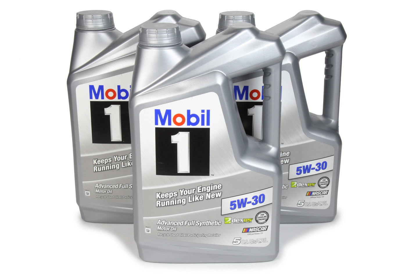 Mobil 1 124317 Synthetic Motor Oil 5W-30, 3-Pack, 5 Quart Bottles
