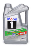 Mobil 1 Synthetic Oil 0W-16 5 Quart Jug