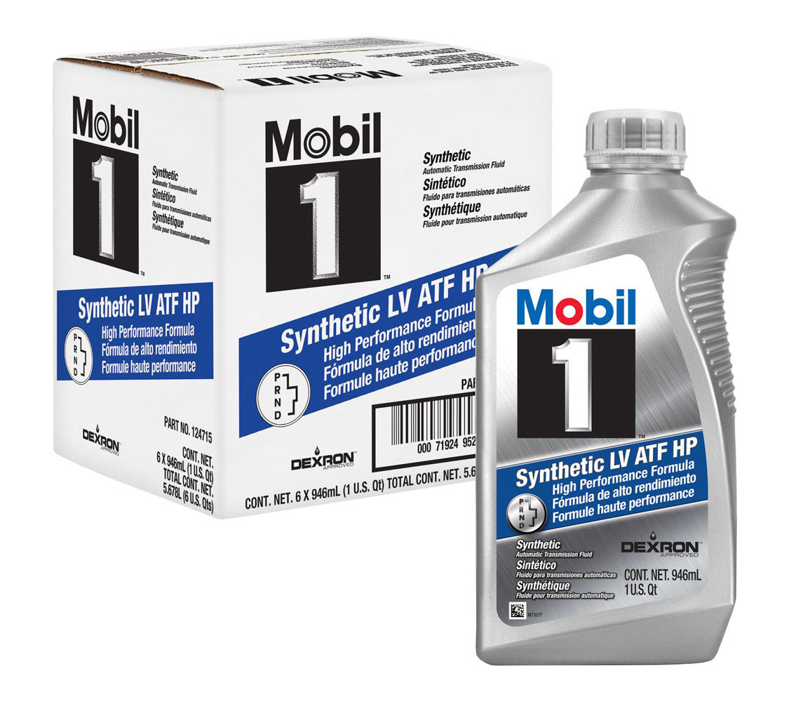 Mobil 1 Synthetic LV ATF HP Case of 6 Quarts