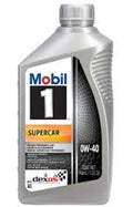 Mobil 1 MOB126870-1 0W-40 Supercar Synthetic Motor Oil, 1 Quart Bottle