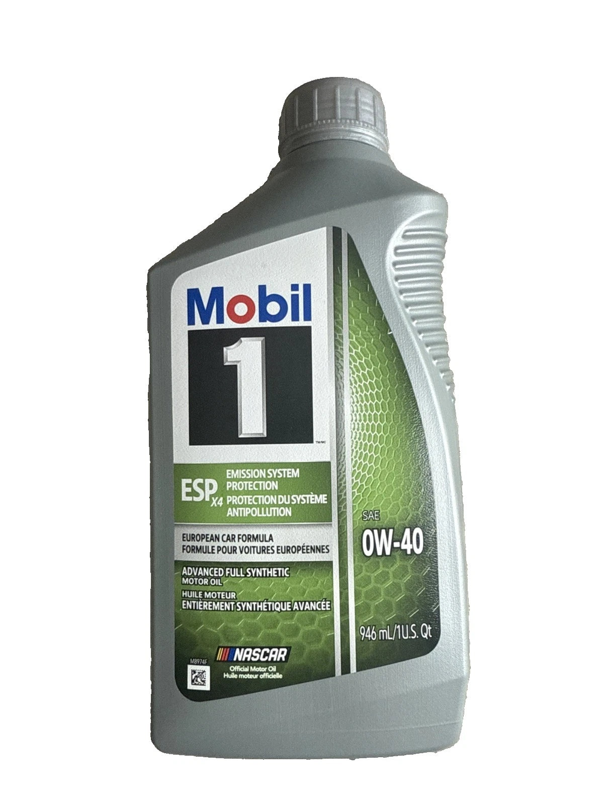 Mobil 1 MOB127918-1 ESP X4 0W-40 Synthetic Motor Oil, 1 Quart Bottle