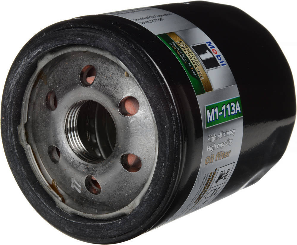 Mobil 1 M1-113A Extended Performance Oil Filter Canister Screw-On Steel Black Finish