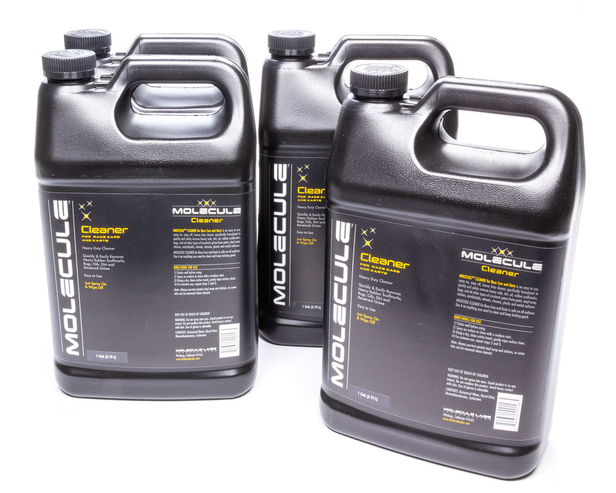 Molecule MLVC011 Race Car Cleaner, 1-Gallon Jug, Pack of 4