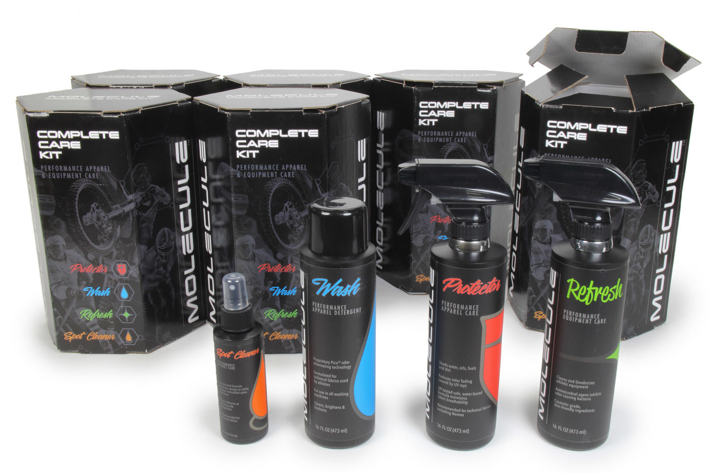 Molecule MLCK164 Complete Fabric Care Kit with Fire Retardant Materials, Set of 6
