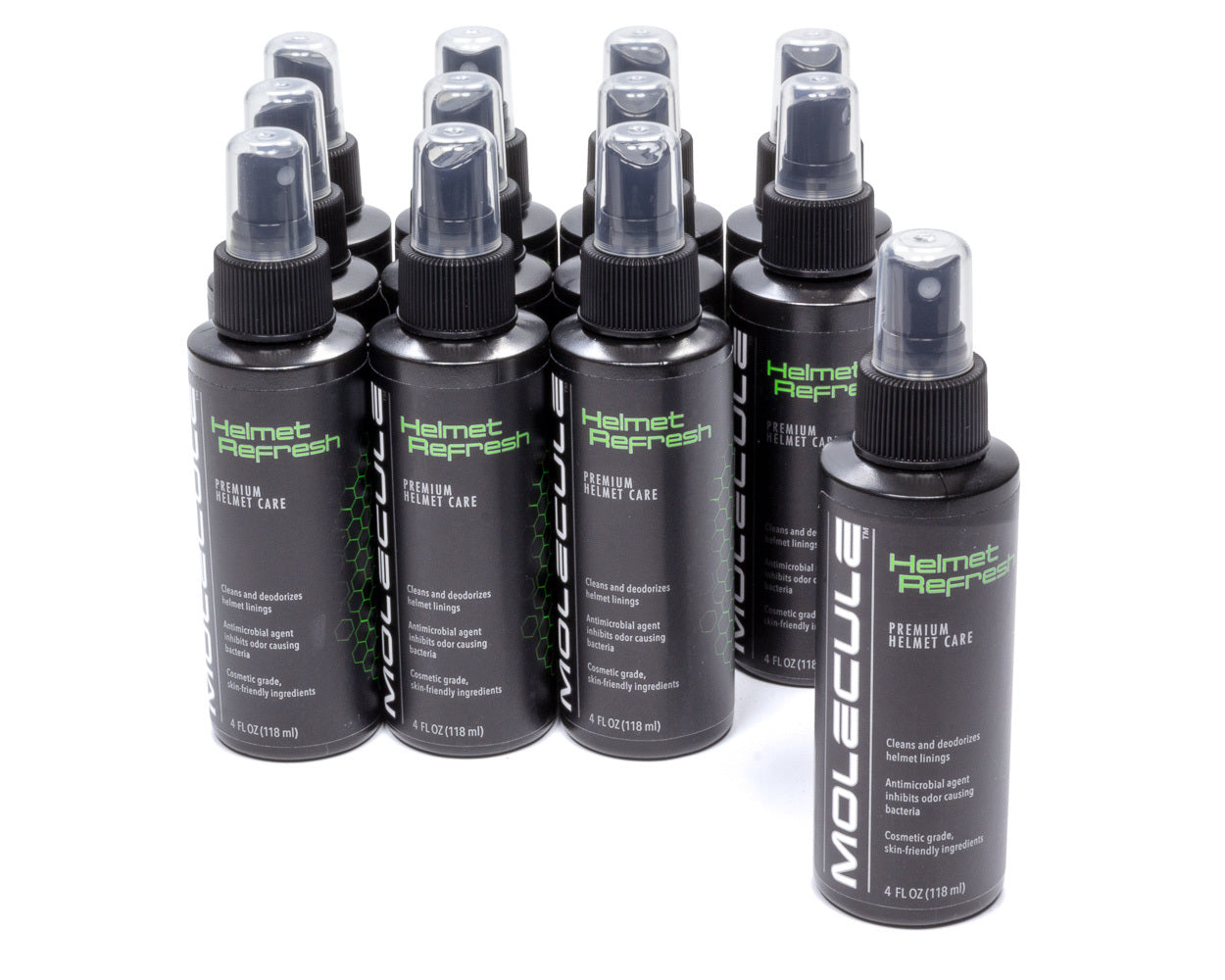 Molecule MLHRR41 Helmet Fabric Refresher Spray 4 oz - Set of 12