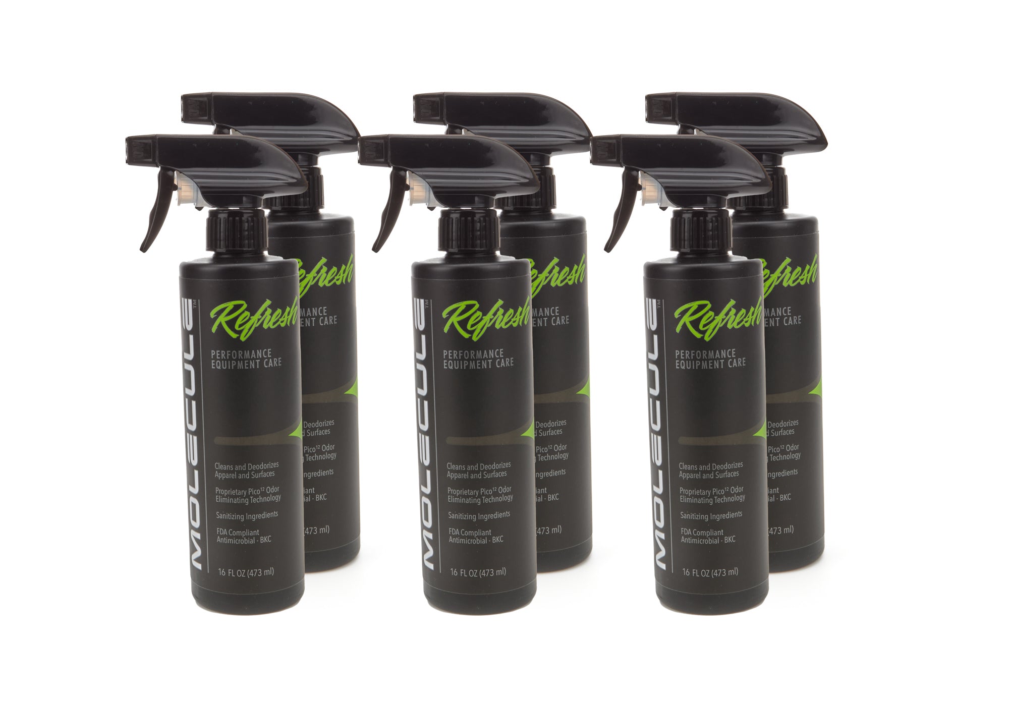 Molecule MLRE161 Refresh Fabric Refresher Spray 16 oz - Set of 6