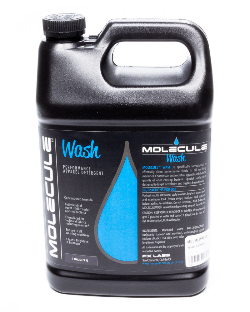 Molecule MLWA011 Fabric Cleaner Wash, 1 Gallon Concentrated Formula for Fire Retardant Materials