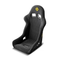 MOMO Automotive Accessories Start FIA 8855-1 999 Black Hardshell Racing Seat with Side Bolsters and Harness Openings