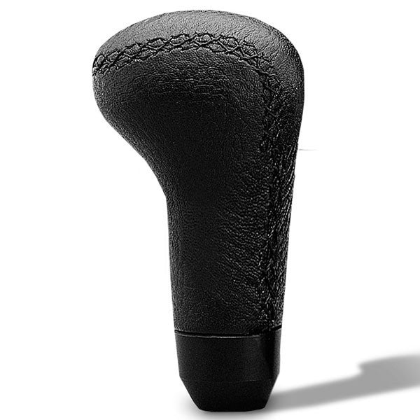MOMO Automotive Accessories ALBK1 Anatomico Shift Knob Leather Long with Set Screw Attachment