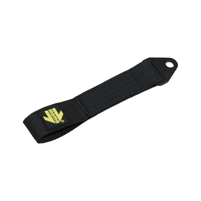 MOMO Automotive Accessories MTOWBK Tow Strap with Loop, 10,000 lb Capacity, Black Nylon, Bolt-On Mount